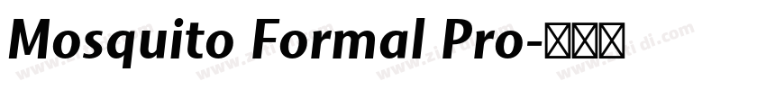 Mosquito Formal Pro字体转换